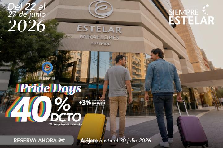 Pride Days 🏳️🌈 ESTELAR Miraflores Perú - Lima Pride Days 🏳️🌈 ESTELAR Miraflores Perú - Lima