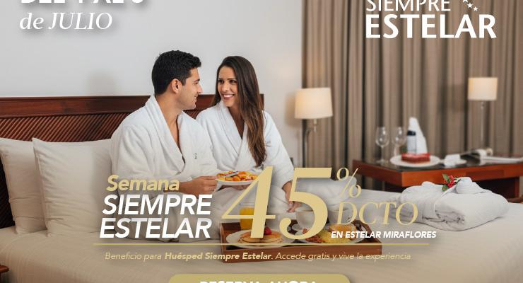 ⭐SEMANA SIEMPRE ESTELAR⭐ ESTELAR Miraflores Perú - Lima ⭐SEMANA SIEMPRE ESTELAR⭐ ESTELAR Miraflores Perú - Lima